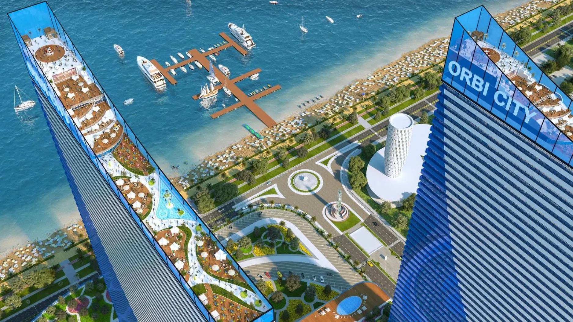 酒店 Panorama Apartments In Batumi N3